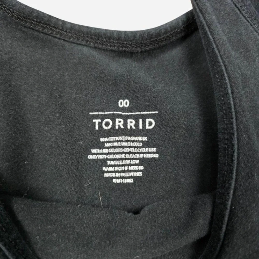 Tarried black‎ tank top size 00